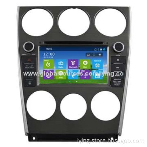 HD Digital Touch Screen 2 DIN Car GPS Navigation DVD Player for Mazda 6 2014